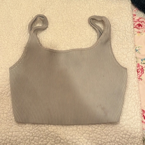Worn Aritzia light grey tank top. Size Medium! - Picture 1 of 2